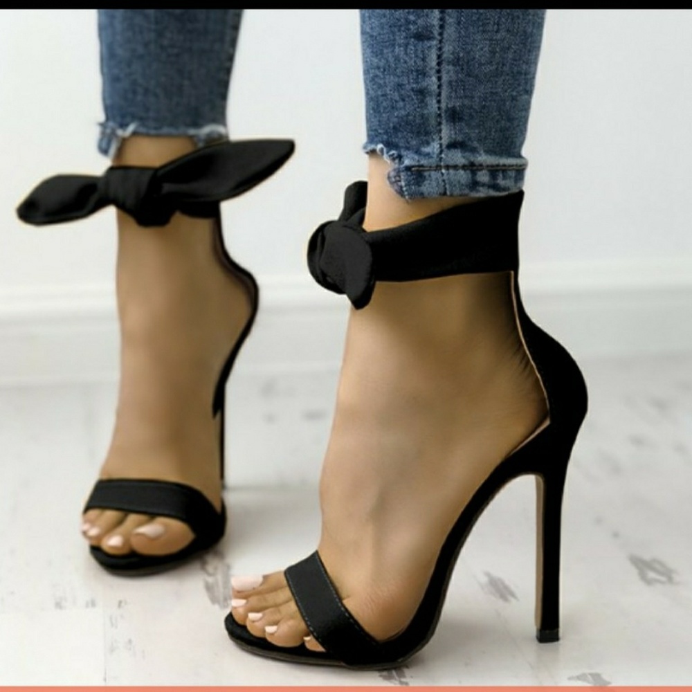 Black heels